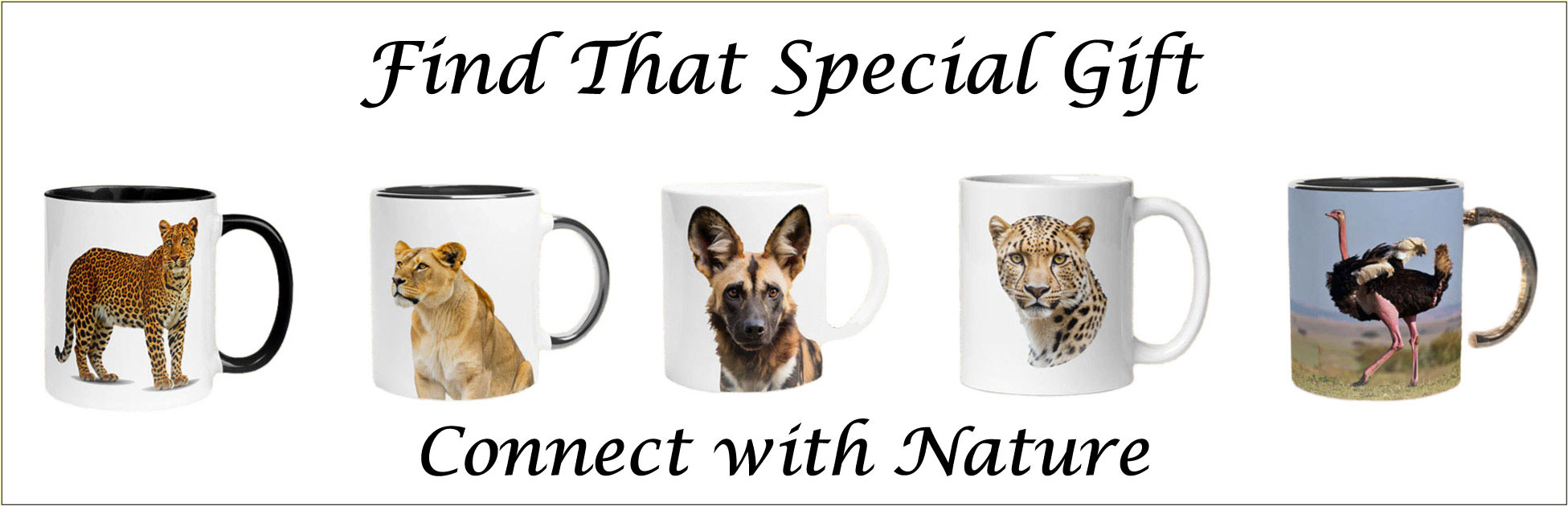 coffww mugs with description overlay