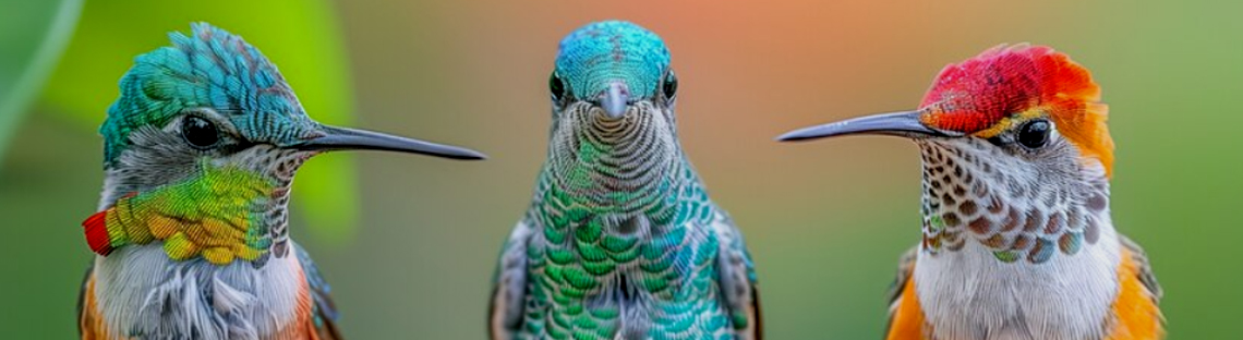 tropical bird banner